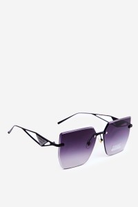 Women's sunglasses with black shaded lenses-OK.32243