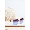 Women's Sunglasses with Gradient Lenses Gold-OK.32244