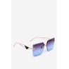 Women's Sunglasses with Gradient Lenses Gold-OK.32244