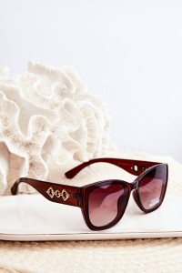 Women's Sunglasses UV400 Dark Brown-OK.32251