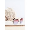 Women's Sunglasses with Tinted UV400 Lenses Gold-Pink-OK.32255