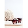 Women's UV400 Brown Sunglasses-OK.32264