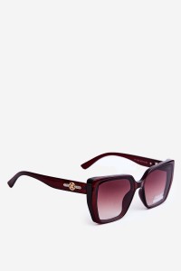 Women's UV400 Brown Sunglasses-OK.32264