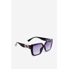 Women's Sunglasses With Decorative Detail UV400 Black-OK.32265