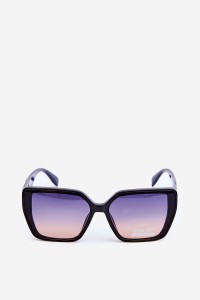 Women's Sunglasses with Decorative Detail UV400 Navy-OK.32269