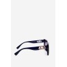 Women's Sunglasses with Decorative Detail UV400 Navy-OK.32269