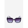 Women's Sunglasses with Decorative Detail UV400 Black-OK.32270