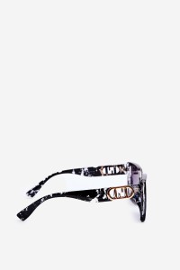 Women's Sunglasses with Decorative Detail UV400 Black-OK.32270