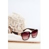 Women's Sunglasses With Gold Detail UV400 Brown-OK.32278