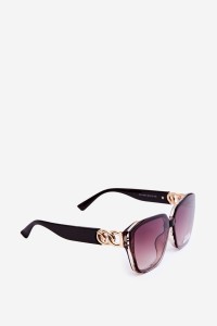 Women's Sunglasses With Gold Detail UV400 Brown-OK.32278