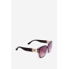 Women's Sunglasses With Gold Detail UV400 Brown-OK.32278