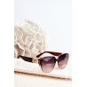 Women's Sunglasses with Gold Detail UV400 Brown-OK.32281