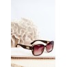 Women's UV400 Brown Sunglasses-OK.32288