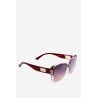 Women's UV400 Brown Sunglasses-OK.32289