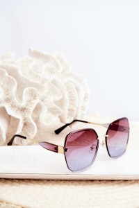Women's Sunglasses with Shaded UV400 Lenses Brown-OK.32291