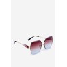 Women's Sunglasses with Gradient Lenses UV400 Brown-OK.32295