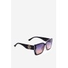 Women's Classic Sunglasses with Decorative Details UV400 Black-OK.32299