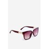 Women's Sunglasses With Decorative Details UV400 Dark Brown-OK.32308