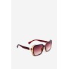 Women's Shaded Sunglasses with UV400 Protection Brown-OK.32318