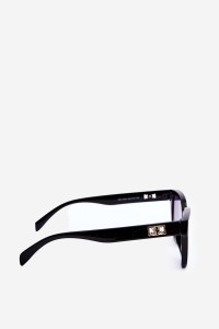 Women's Sunglasses with Black and Gold Details UV400 Black-OK.32321