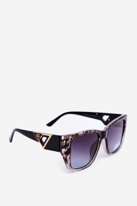 Women's Sunglasses with Decorative Details UV400 Brown-OK.32329