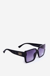 Women's Black UV400 Sunglasses-OK.32335