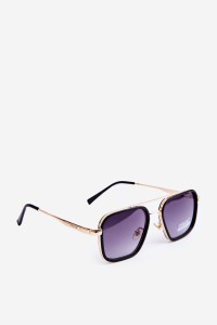 Women's Aviator Sunglasses UV400 Black-Gold-OK.32337