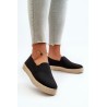 Moteriškos juodos spalvos espadrilės-24TX02-7698 BLACK