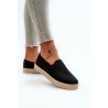 Moteriškos juodos spalvos espadrilės-24TX02-7698 BLACK