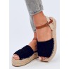 Boho INGRAM BLACK espadrilės basutės-KB SK98P