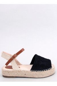 Boho INGRAM BLACK espadrilės basutės-KB SK98P