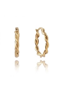 Auksiniai auskarai rinkės, padengti 14k auksu KST3267-KST3267