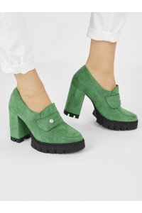 Žali moteriški aukštakulniai batai-JH324GR