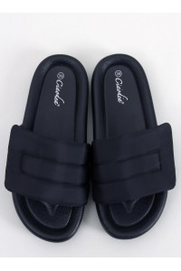 Minkštos patogios šlepetės CUETO BLACK-KB 2H16-P1561-01