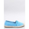 Mėlynos zomšinės espadrilės ETANCE BLUE-KB 8221