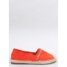 Oranžinės zomšinės espadrilės ETANCE ORANGE-KB 8221