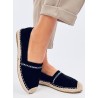 Juodos zomšinės espadrilės ETANCE BLACK-KB 8221