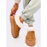 Trumpi UGG stiliaus batai su kailiuku YOGI CAMEL-KB VL245P