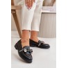 Elegantiški moteriški juodi bateliai-HY42-331 BLACK