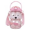 Vaikiška žaisminga gertuvė SWEET BEAR PINK 1000 ML BD27-BD27