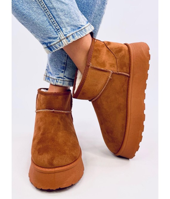 UGG stiliaus trumpi žieminiai batai RODMANS CAMEL-KB JD-2