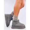 UGG stiliaus trumpi žieminiai batai RODMANS GREY-KB JD-2