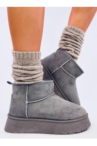 UGG stiliaus trumpi žieminiai batai RODMANS GREY-KB JD-2