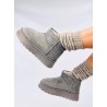 UGG stiliaus trumpi žieminiai batai RODMANS GREY-KB JD-2