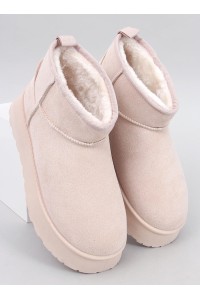 UGG stiliaus trumpi žieminiai batai RODMANS BEIGE-KB JD-2