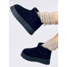 UGG stiliaus trumpi žieminiai batai RODMANS BLACK-KB JD-2