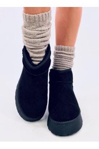 UGG stiliaus trumpi žieminiai batai RODMANS BLACK-KB JD-2