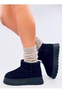 UGG stiliaus trumpi žieminiai batai RODMANS BLACK-KB JD-2