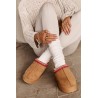 Moteriški UGG stiliaus batai ant platformos-20219-4B CAMEL