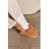 Moteriški UGG stiliaus batai ant platformos-20219-4B CAMEL